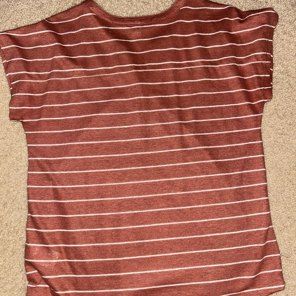 Striped Button-Front Women's Top - Picture 3 of 3